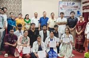 एमएलबी मेडिकल कॉलेज में 20वीं आई ए पी पीजी क्विज़ संपन्न, डॉ. अभिषेक मेहता व डॉ. महिपाल रहे विजेता