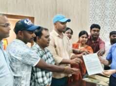 डिग्रीधारी फाइन आर्ट्स प्रतियोगी छात्रों ने नई नियमावली के समर्थन में अपर शिक्षा निदेशक प्रयागराज व माध्यमिक शिक्षा सेवा चयन आयोग को दिया ज्ञापन