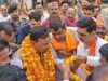 भाजपा प्रदेश अध्यक्ष पंकज चौधरी का सैकड़ों कार्यकर्ताओं के साथ नपाध्यक्ष ने किया स्वागत