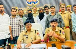 सिद्धार्थनगर पुलिस की बड़ी कार्रवाई, 60 लाख की स्मैक संग दो अभियुक्त दबोचे