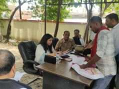 थाना समाधान दिवस में तहसीलदार ने सुनी शिकायतें निस्तारण के दिए निर्देश