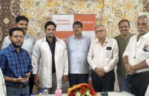 निःशुल्क स्वास्थ्य परीक्षण शिविर का हुआ आयोजन