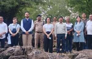 वैश्विक धरोहर सलखन फॉसिल्स पार्क पहुंचे नीति आयोग और जाइका के प्रतिनिधि, समझा भूवैज्ञानिक महत्व