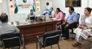 जिलाधिकारी ने की जल जीवन मिशन के कार्यों की प्रगति की समीक्षा