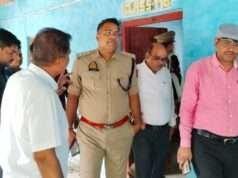 सर्वोदय इंटर कॉलेज पहुंचे दूसरे दिन भी अफसर, व्यवस्थाओं का किया निरीक्षण