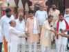 मंदिर स्थापना उत्सव को लेकर हुआ भण्डारा, श्रद्धालुओं ने ग्रहण किया प्रसाद