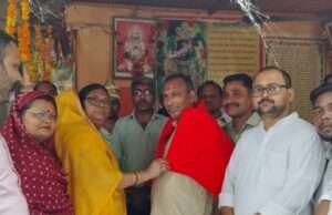 गुरु पूर्णिमा पर भाजपाइयों ने साधु-संतों का किया सम्मान, जिलेभर के मठ-मंदिरों में हुए सेवा कार्यक्रम