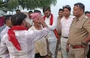 मांडा क्षेत्र में खेत में जा रहे किसान की लटकते हाईवोल्टेज तार ने झुलझा, शहर रेफर