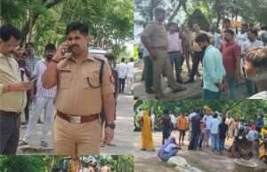 सड़क किनारे घारी में अनियंत्रित ट्रक-ट्रेलर पलटा, दबकर युवक व 12 मवेशियों की मौत; चालक पुलिस हिरासत में