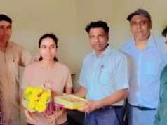 उत्तर प्रदेश पुलिस में सब इंस्पेक्टर के पद पर शहजादी निगत का हुआ चयन गांव में खुशी कि लहर