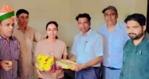 उत्तर प्रदेश पुलिस में सब इंस्पेक्टर के पद पर शहजादी निगत का हुआ चयन गांव में खुशी कि लहर