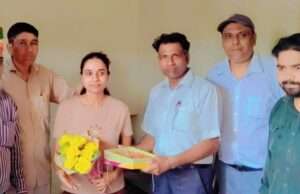 उत्तर प्रदेश पुलिस में सब इंस्पेक्टर के पद पर शहजादी निगत का हुआ चयन गांव में खुशी कि लहर