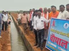 45 वर्ष बाद नहर में पानी देख चहके किसान, विधायक राजमणि कोल की पहल को किसानों ने सराहा