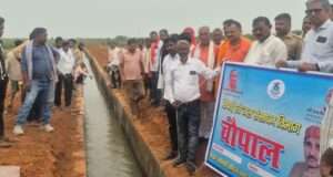 45 वर्ष बाद नहर में पानी देख चहके किसान, विधायक राजमणि कोल की पहल को किसानों ने सराहा