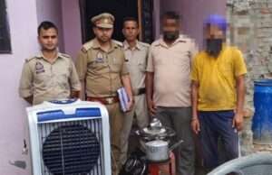 हरियाणा से कुशीनगर तक पहुंचा कानून का शिकंजा गोतस्करी के फरार आरोपी बलकार सिंह के घर कुर्की, पुलिस ने बजाया डुगडुगी