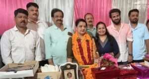 स्वैच्छिक सेवानिवृत्ति पर डिप्टी पोस्ट मास्टर सीमा मेहरोत्रा को भावभीनी विदाई