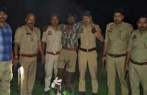 पुलिस को देखते ही झोंकी गोलियां, जवाबी कार्रवाई में बदमाश घायल