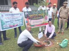 न्यायालय परिसर में ‘एक पेड़ माँ के नाम’ अभियान के तहत पौधारोपण