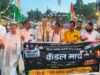 नीट-सीबीएसई धांधली के खिलाफ कांग्रेस का कैंडल मार्च, काज़ी सुहेल के नेतृत्व में नौगढ़ में सत्याग्रह