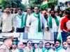संयुक्त मोर्चा के आह्वान पर भाकियू टिकैत ने निकाली ट्रैक्टर तिरंगा यात्रा
