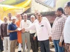 क्षत्रीय विकास समिति ने गरीब परिवार की मदद मृतक महिला के अंतिम संस्कार में बढ़ाया हाथ