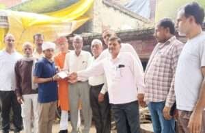 क्षत्रीय विकास समिति ने गरीब परिवार की मदद मृतक महिला के अंतिम संस्कार में बढ़ाया हाथ