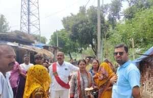 उप जिलाधिकारी ने ग्राम अगियौना में भूमि विवाद की शिकायतों का मौके पर ही कराया निस्तारण