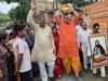 विधायक रत्नाकर मिश्रा के उपस्थिति में निकाली गईं कलश वंदन यात्रा