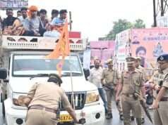 वरिष्ठ पुलिस अधीक्षक ने कांवड़ मार्ग का स्थलीय निरीक्षण कर सुरक्षा एवं यातायात व्यवस्थाओं का लिया जायजा