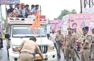 वरिष्ठ पुलिस अधीक्षक ने कांवड़ मार्ग का स्थलीय निरीक्षण कर सुरक्षा एवं यातायात व्यवस्थाओं का लिया जायजा