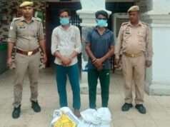थाना चिलकाना पुलिस ने अवैध शराब की तस्करी करने वाले 2 नशा तस्कर को किया गिरफ्तार