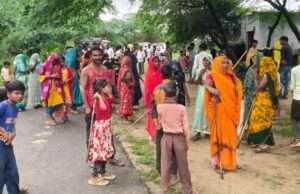 कामेत कचरा प्लांट का दूसरे दिन भी विरोध जारी, भारी संख्या में पहुंचे ग्रामीण; प्लांट हटाने की मांग पर अड़े