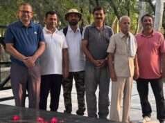 कमांडर अर्जुन सिंह भदौरिया को दी श्रद्धाजंलि