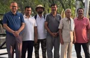 कमांडर अर्जुन सिंह भदौरिया को दी श्रद्धाजंलि