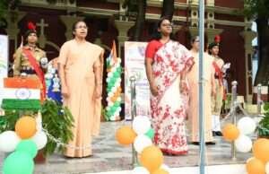 सेंट मैरीज कॉन्वेंट इंटर कॉलेज में उत्साह और देशभक्ति के साथ मनाया गया स्वतंत्रता दिवस