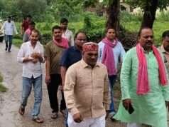 हरसिंगपुर पहुंचे सपा नेता, डूबकर जान गंवाने वाले बच्चों के परिवार को बंधाया ढांढस