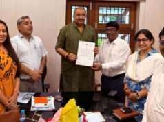 उत्कृष्ट कार्यों के लिए जिला उद्यान अधिकारी मेवा राम हुए सम्मानित