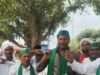 खाद की किल्लत को लेकर सहकारी समिति पर किसान यूनियन का धरना