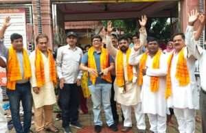 मनकामेश्वर मंदिर प्रांगण में सावन के पावन अवसर पर रुद्राभिषेक एवं भंडारे का आयोजन