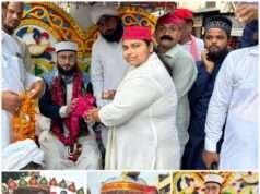 रबीउल अव्वल के मौके पर मौलाना आमिर मियां का हुआ जोरदार इस्तकबाल