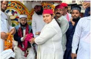 रबीउल अव्वल के मौके पर मौलाना आमिर मियां का हुआ जोरदार इस्तकबाल