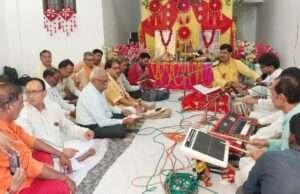 श्रावण माह में तांबेश्वर मंदिर के समीप सुंदरकांड पाठ का भव्य आयोजन