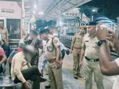 स्वतंत्रता दिवस को लेकर रेलवे स्टेशन पर पुलिस ने किया सघन चेकिंग