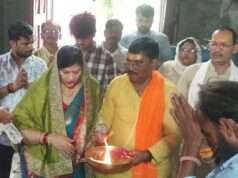 श्रावण मास में सिद्धपीठ तांबेश्वर मंदिर में पूर्व भाजपा जिलाध्यक्ष मुखलाल पाल ने किया रुद्राभिषेक