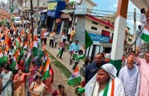 भव्य तिरंगा यात्रा में राष्ट्रप्रेम के उद्घोष से गूंजा शहर