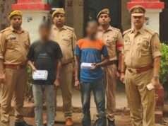 ट्रेनों में मोबाइल चोरी करने वाले दो शातिर चोर गिरफ्तार, दो एंड्रॉयड मोबाइल बरामद