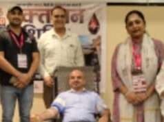 होटल रॉयल रेजीडेंसी के रक्तदान शिविर में उमड़ा सेवा का जज़्बा, 45 यूनिट रक्त संग्रह