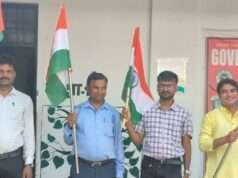 हर घर तिरंगा कार्यक्रम के अन्तर्गत निकाली गई तिरंगा यात्रा