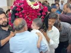 शहादत ए रसूल ए अकरम व इमाम ए हसन ए मुज्तबा पर सोग में रहे मुस्लिम इलाके