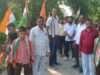प्राथमिक विद्यालय के बच्चों ने निकाली तिरंगा यात्रा